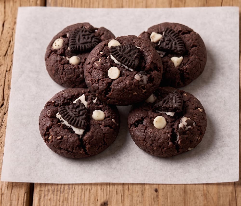 Mini galletas de Oreo con trozos crocantes